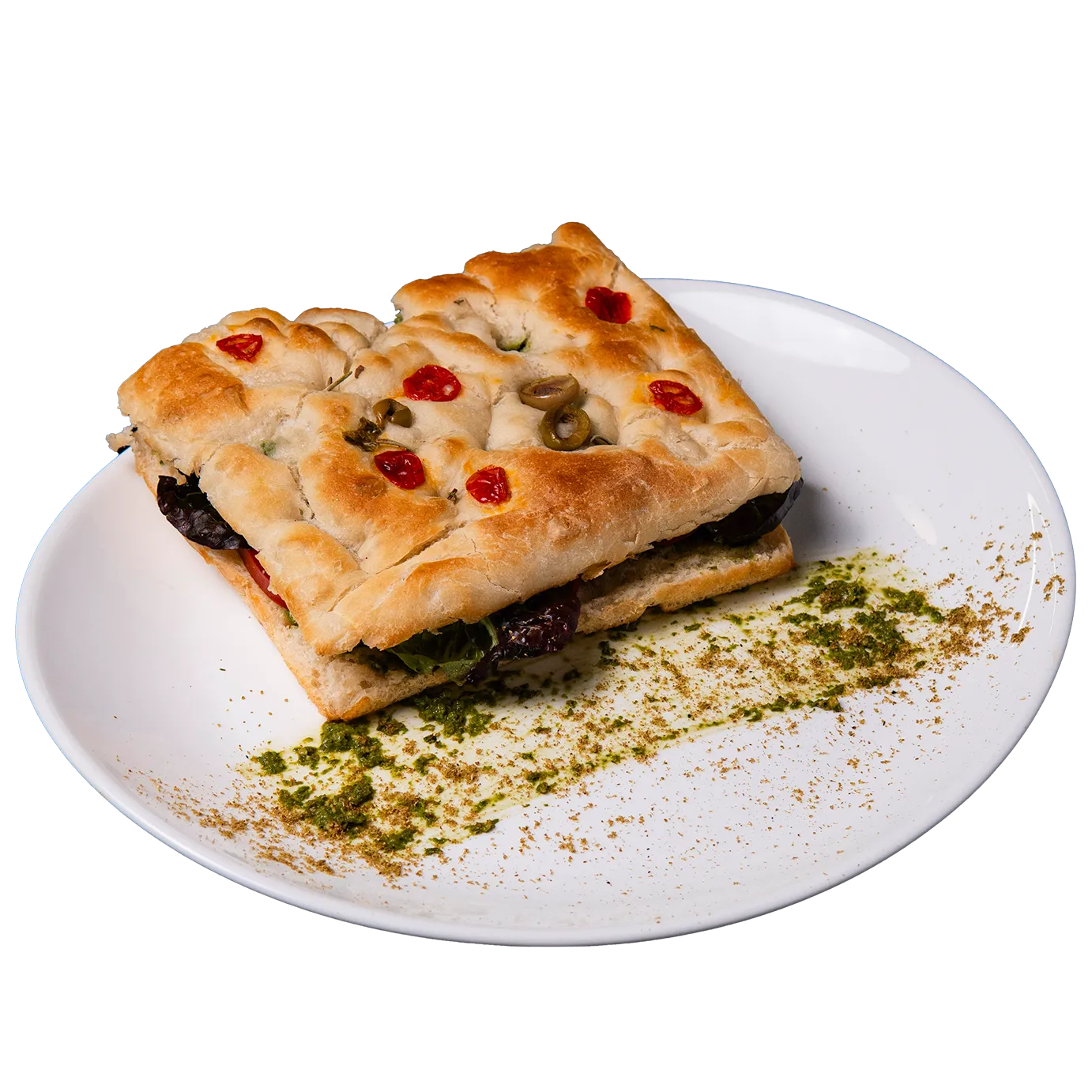 فوکاچیا چیکن پستو