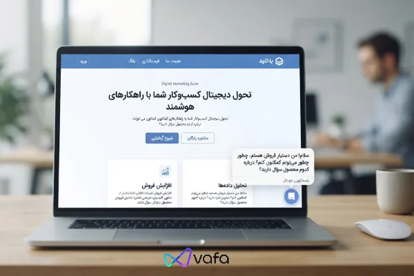 چت فروش هوش مصنوعی چیست؟ راهنمای کامل چت بات فروش | ۱۴۰۵