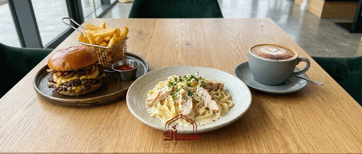 Kajeh No Restaurant Cafe Menu, the best restaurant in Lahijan