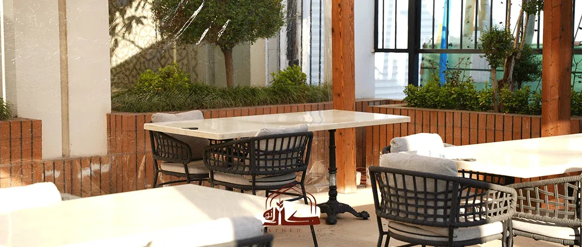 Kajeh Nou Outdoor Restaurant Cafe in Lahijan