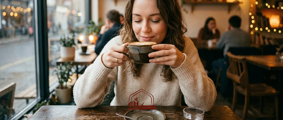 Assessing the balance of flavor and aftertaste when drinking coffee