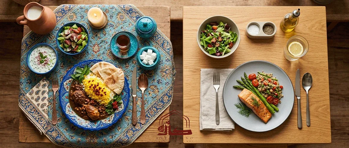 Comparing Traditional and Modern Restaurant Atmospheres in Lahijan