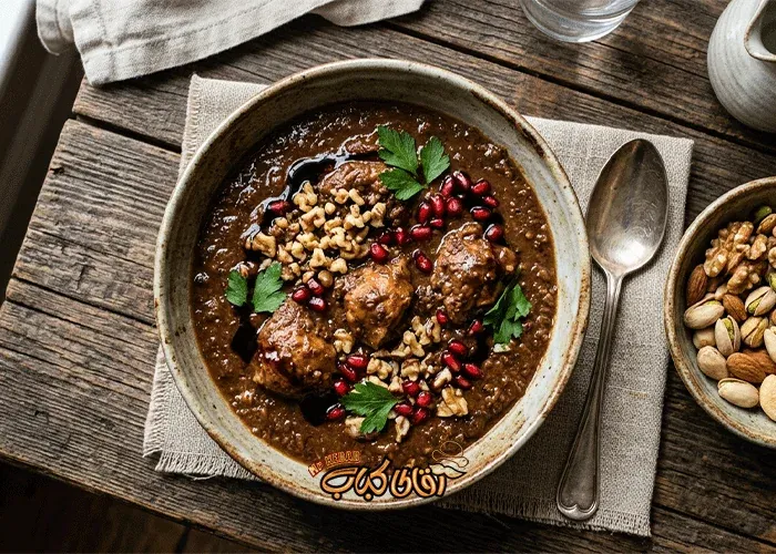 Walnuts and nuts as common allergens in local Gilan cuisine.