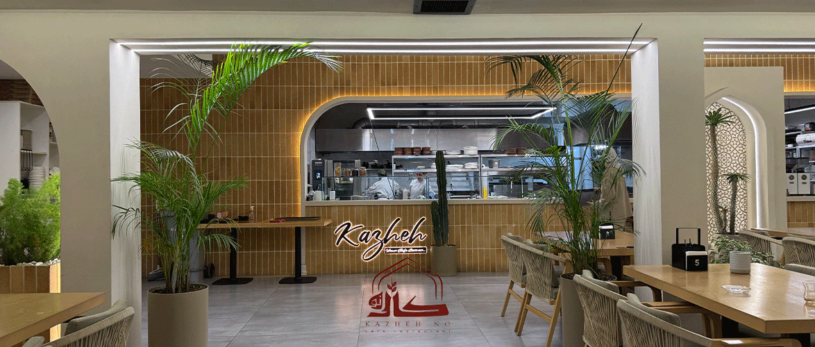 Serving high-quality coffee at Kazheh No Cafe & Restaurant in Lahijan