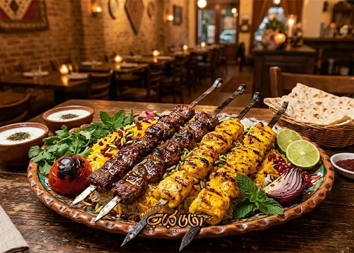 Gilani-style Sour Kebab and Sour Chicken (Joojeh Torsh) — perfect for birthday parties.