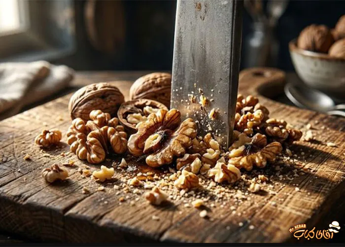 رازهای استفاده از گردوی مرغوب در فسنجان: چرا طعم خورش های گیلانی متفاوت است؟